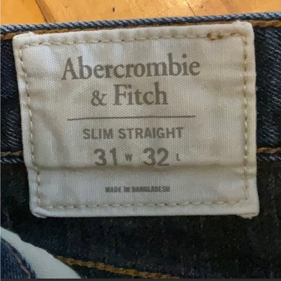A&F 31x 32 Slim.Abercrombie & Fitch Men's Men's Jeans Slim Straight Leg - Picture 5 of 6